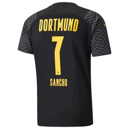 Camisola BVB Borussia Dortmund Jadon Sancho 7 Alternativa 2021 2022
